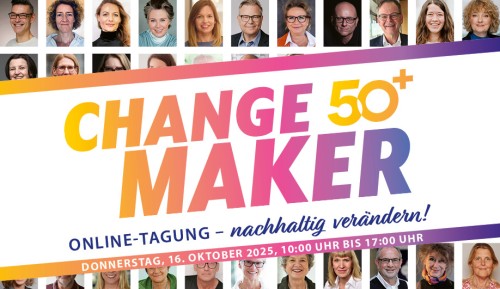 Header der Tagung Change Maker 50plus