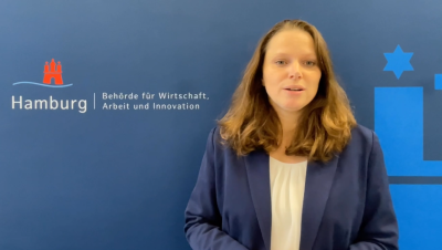 Screenshot der Senatorin