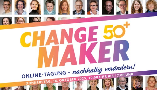 Header der Tagung Change Maker 50plus