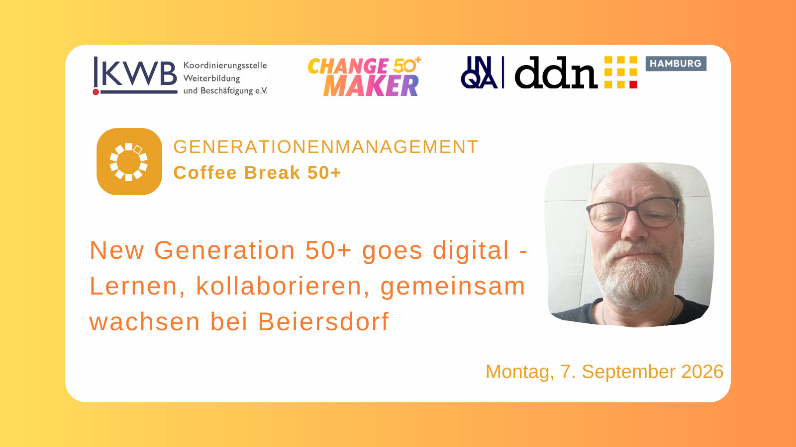 Coffee Break 50+: New Generation 50+ goes digital – Lernen, kollaborieren, gemeinsam wachsen bei Beiersdorf