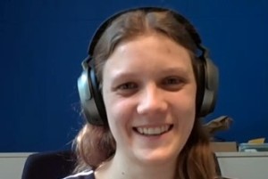 Screenshot von Lenja Vollmer, Projektmanagerin Digitalisierung im Chocoversum