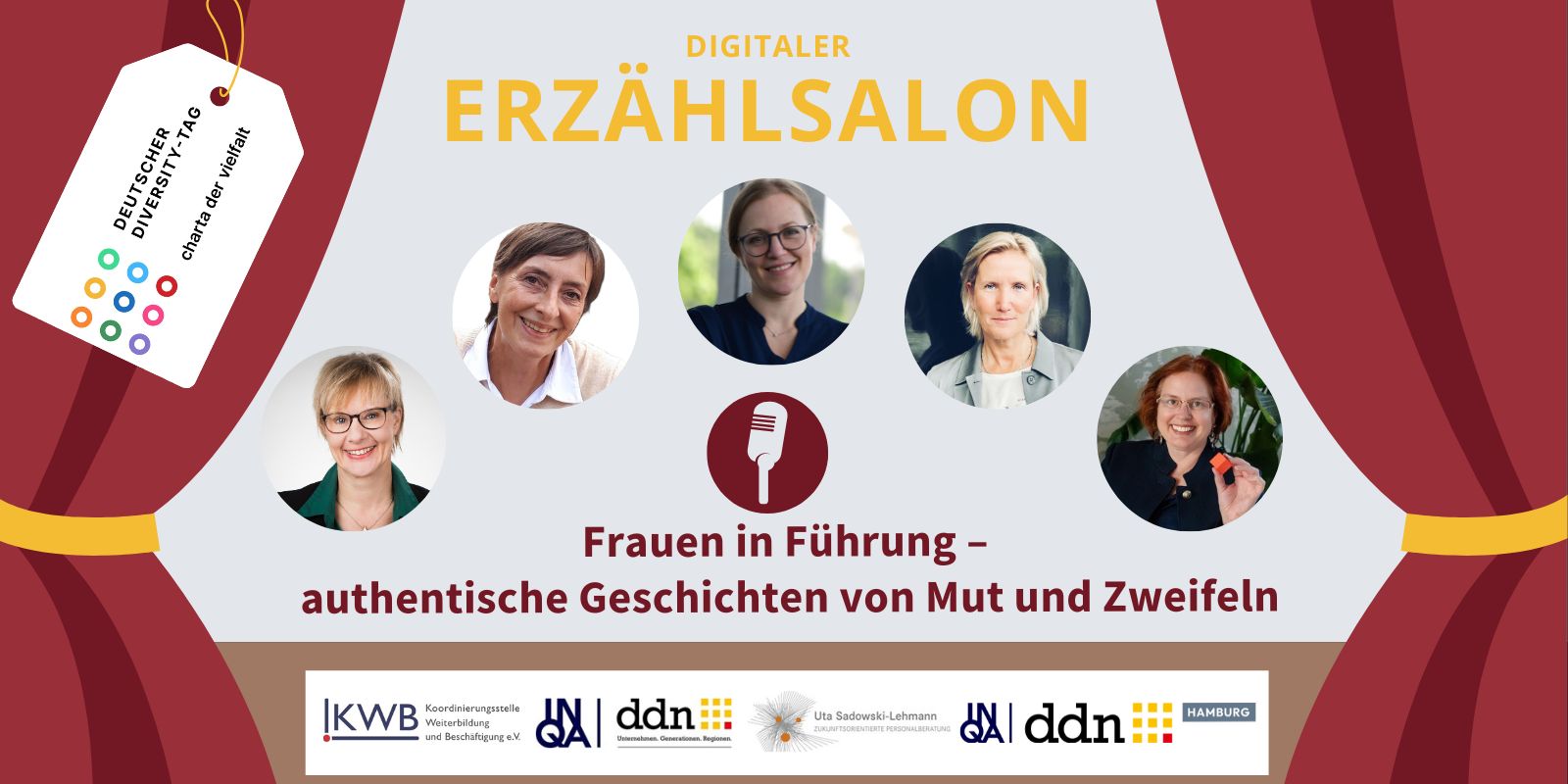 Erzählsalon: Frauen in Führung – authentische Geschichten von Mut und Zweifeln