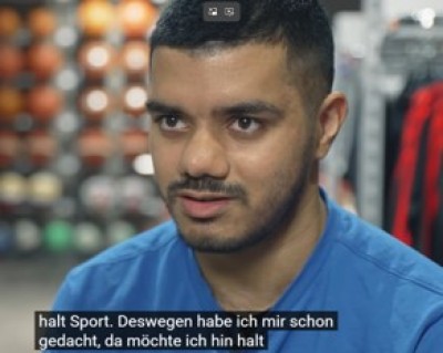 Screenshot aus dem Filmbeitrag