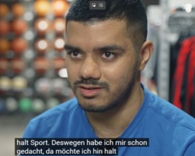 Screenshot aus dem Filmbeitrag