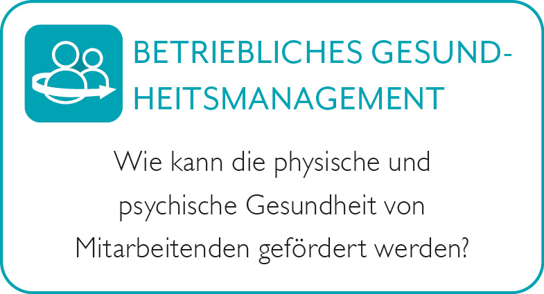 Betriebliches Gesundheitsmanagement